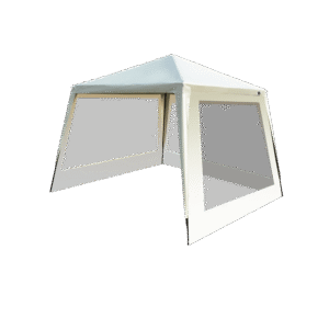CARPA LONA PVC 3X3m. BLANCO + 3PAREDES