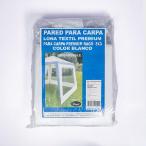 PARED DE CARPA  PVC RAGÓ 3x3m. BLANCO