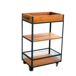 MESA LICORERA MADERA 3 NIVELES